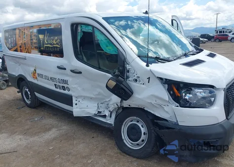 2024 Ford Transit-150 z USA, uszkodzony, nr VIN 1FTYE1Y84RKA02808